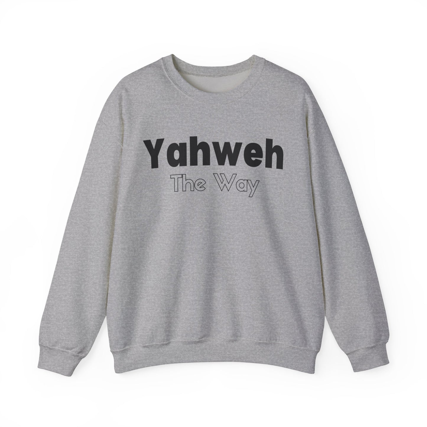 Yahweh The Way Collegiate Sweatshirt for Men and Women Faith Hebrew Clothing