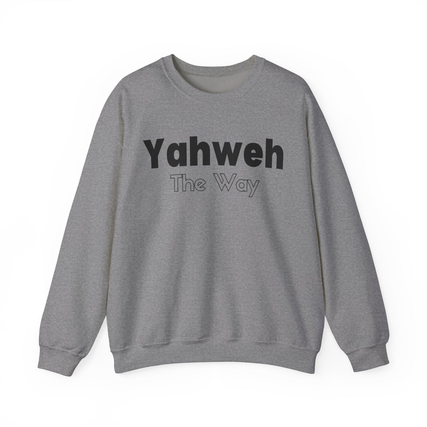 Yahweh The Way Collegiate Sweatshirt for Men and Women Faith Hebrew Clothing