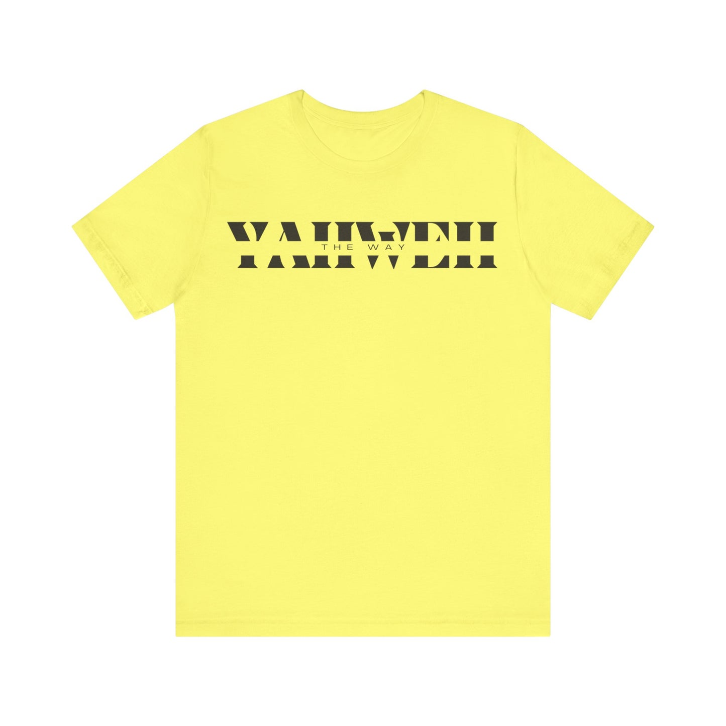 Yahweh The Way T-Shirt, Jesus is the Way, Hebrew Apparel, YHWH
