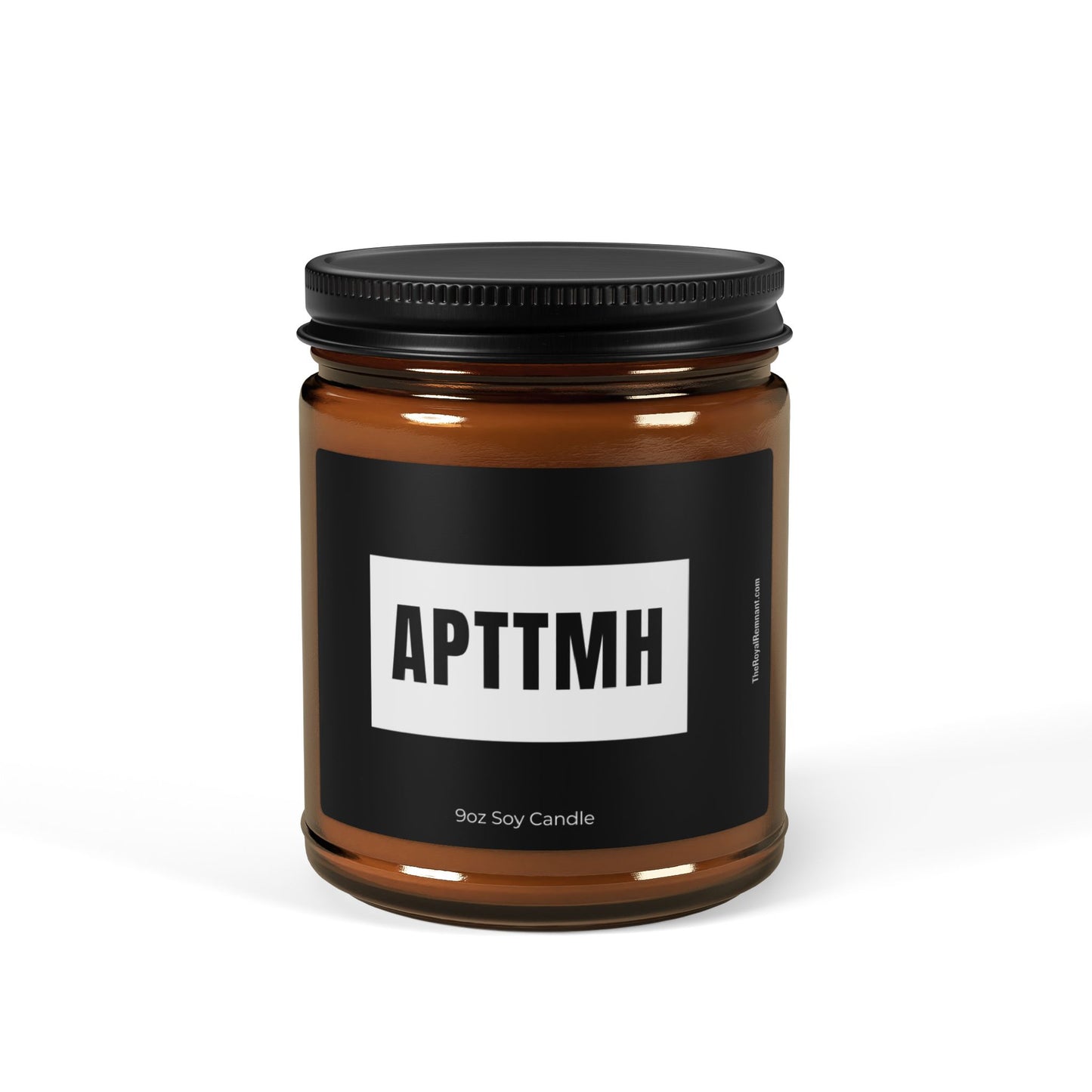 APTTMH Scented Soy Candle 9oz All Praise to the MOST HIGH Faith Gift for Him or Her