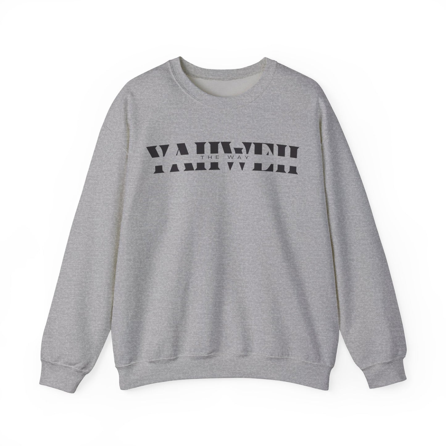 Yahweh The Way Sweatshirt Men and Women Hebrew Christian Faith