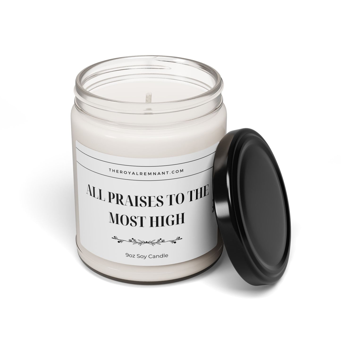 All Praises to the Most High Soy Candle 9oz