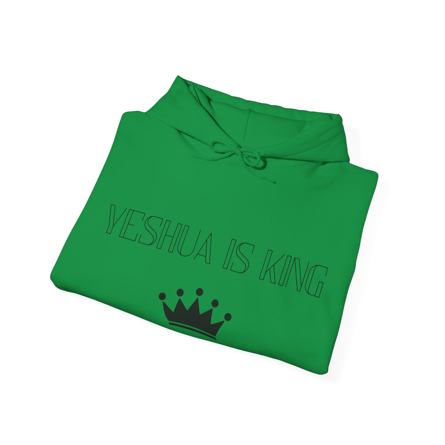 Yeshua is King Crown Hoodie Men and Women Faith Clothing