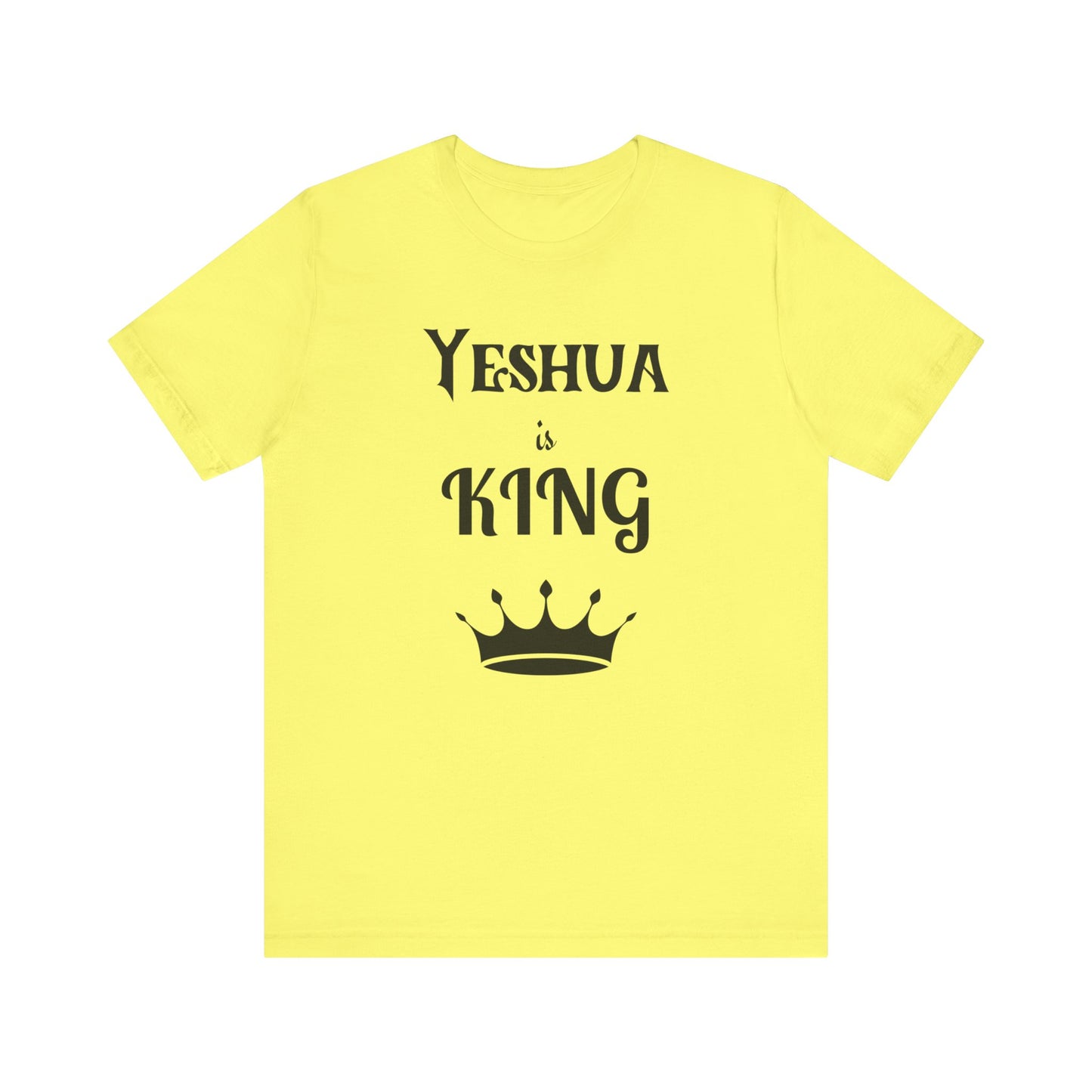 Yeshua is King T-Shirt Christian Hebrew Clothing