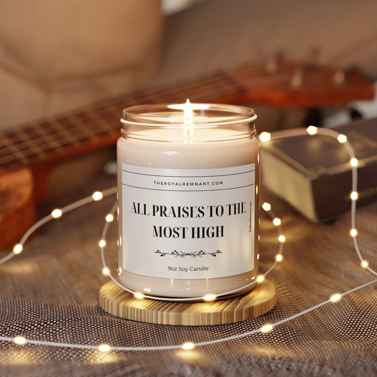 All Praises to the Most High Soy Candle 9oz