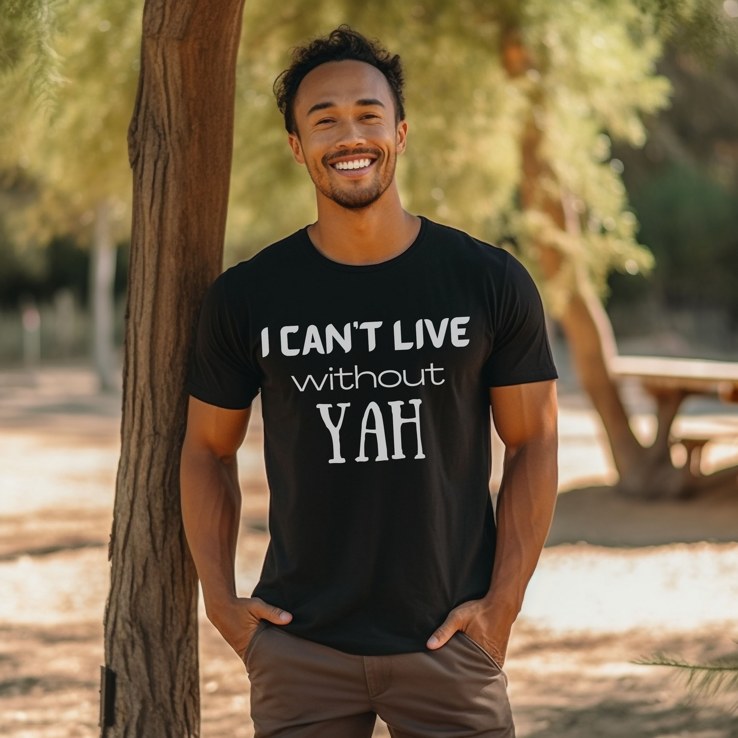 YAH - I Can't Live Without YAH T-Shirt Gift for Men or Women