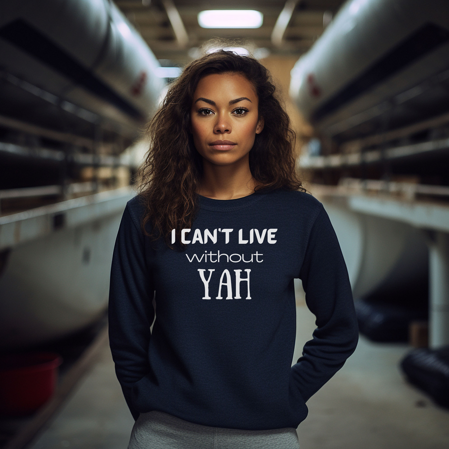 YAH - I Can't Live Without YAH Faith Hoodie for Men and Women