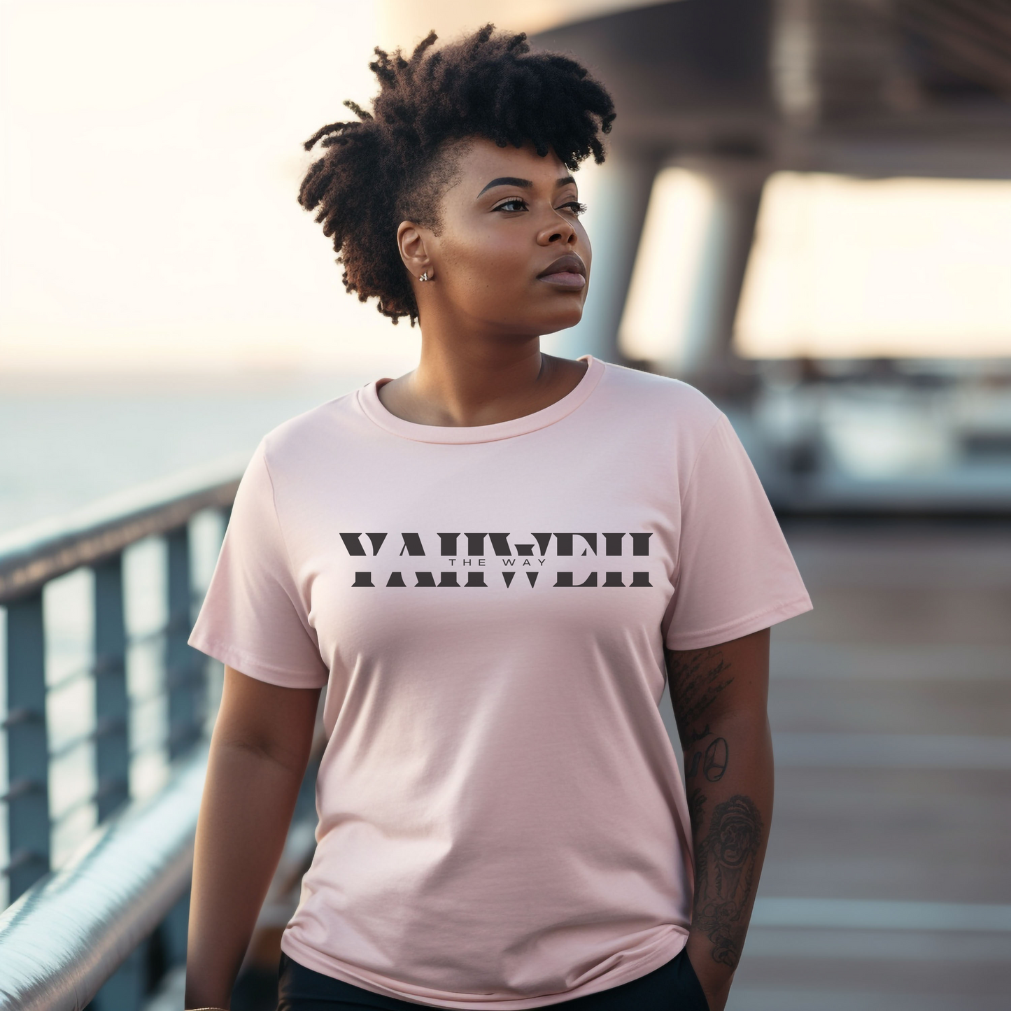 Yahweh The Way T-Shirt, Jesus is the Way, Hebrew Apparel, YHWH