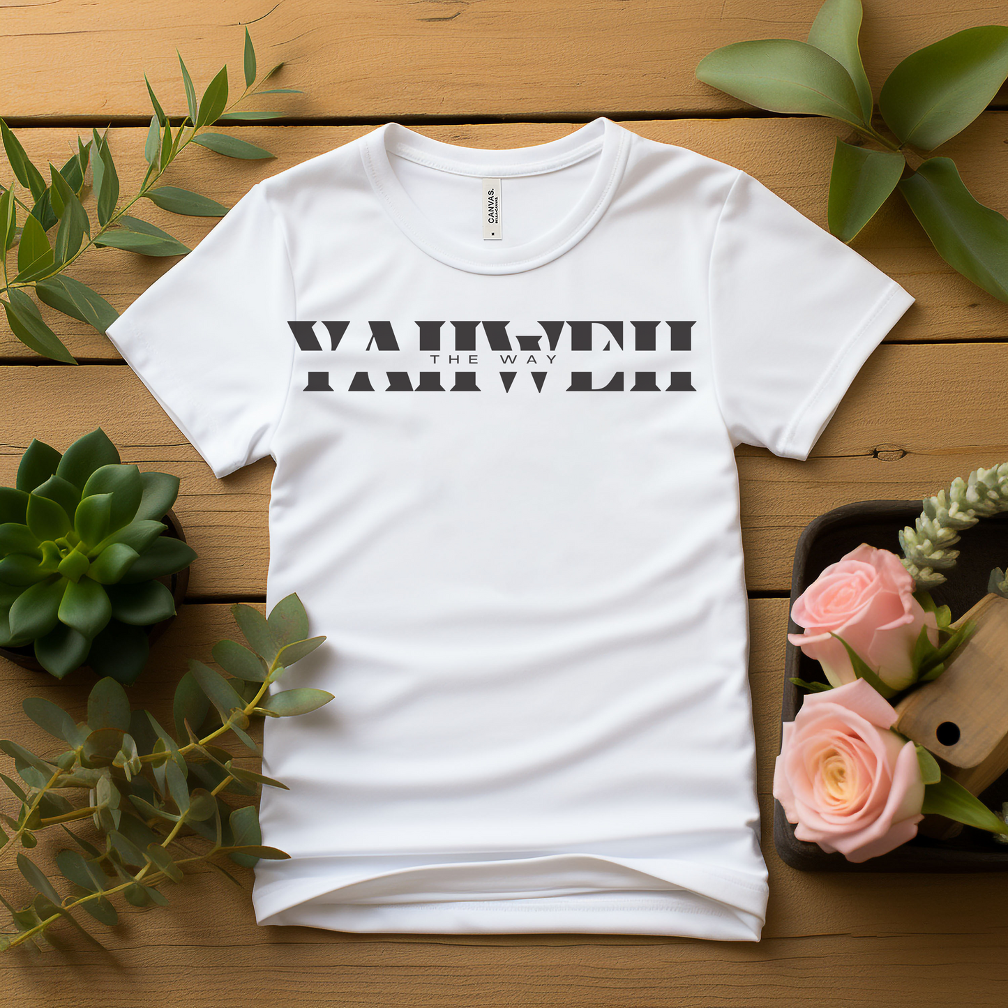 Yahweh The Way T-Shirt, Jesus is the Way, Hebrew Apparel, YHWH