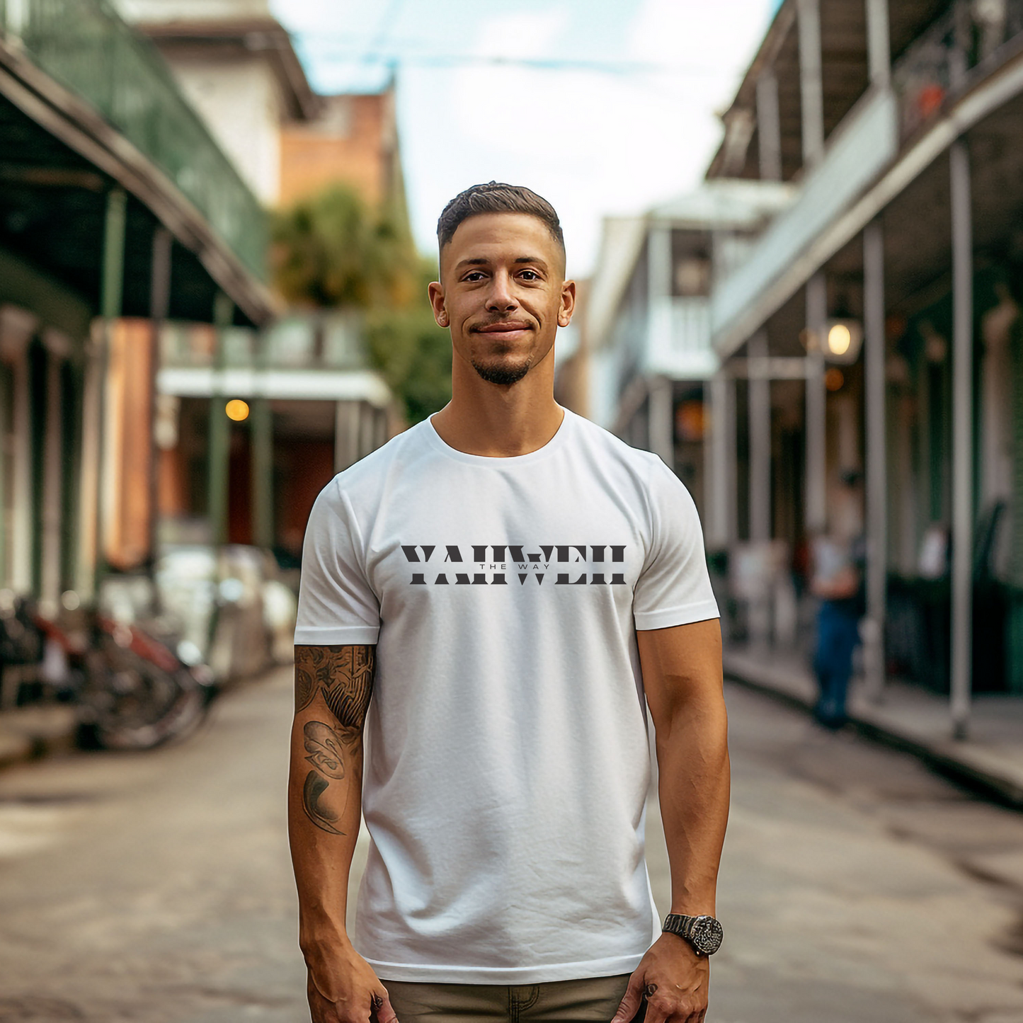 Yahweh The Way T-Shirt, Jesus is the Way, Hebrew Apparel, YHWH