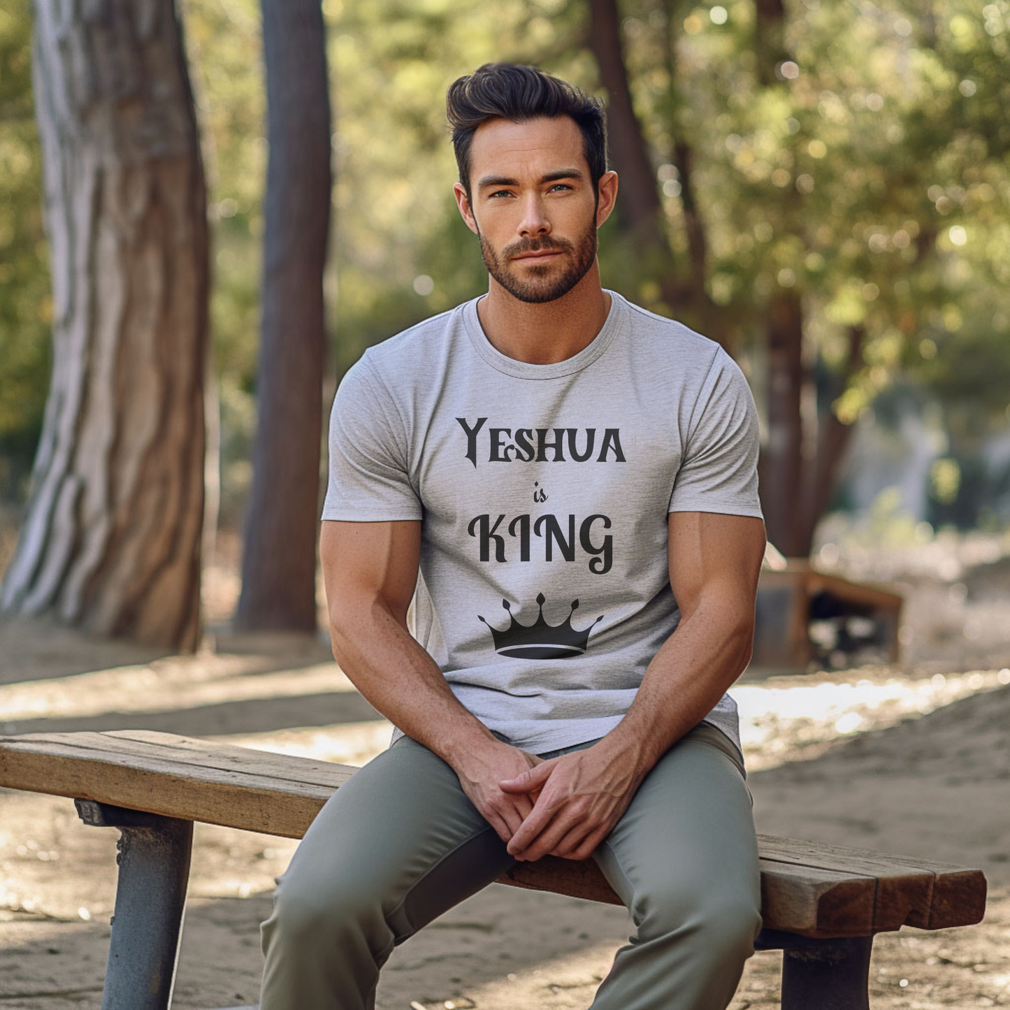Yeshua is King T-Shirt Christian Hebrew Clothing